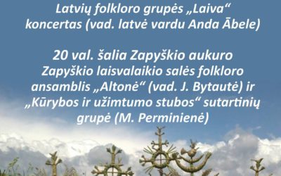 Valdorfiečių iš Latvijos koncertas Zapyškyje rugsėjo 22 d. 19:00